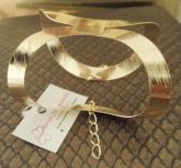 Bracelete Vazado Dourado