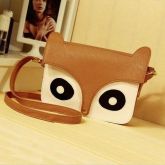 Bolsa Corujinha Marrom